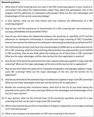A qualitative interview study on colorectal cancer screening in China